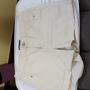 Democracy Tan Shorts Size 10